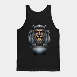 Horror toilet Monster #45 Tank Top